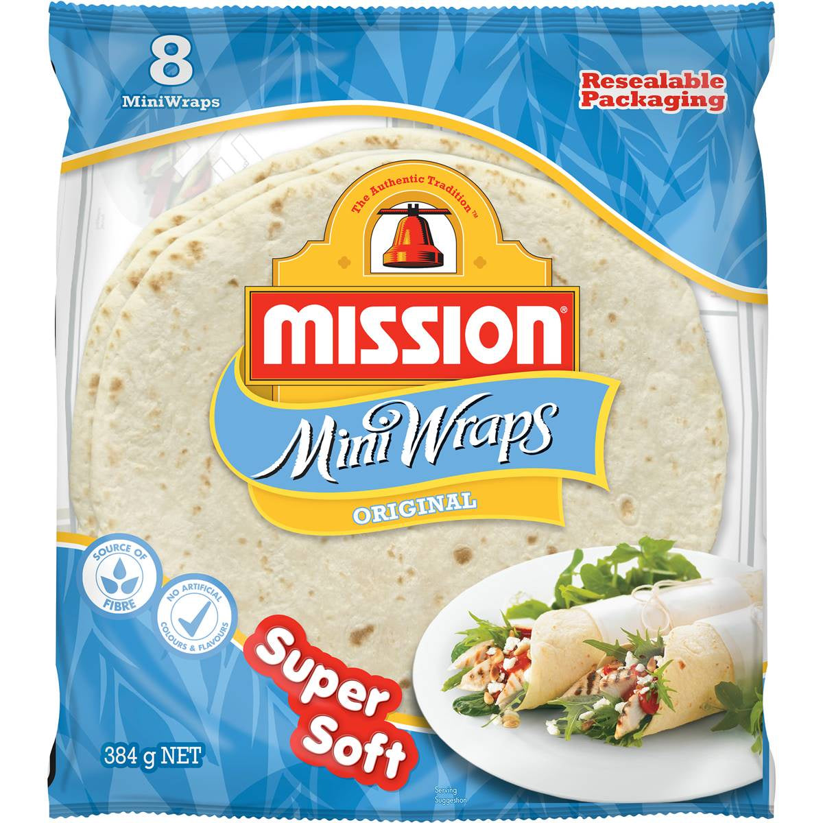 Mission Mini Wraps 384g