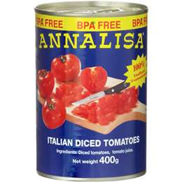 Annalisa Italian Tomatoes Diced 400g