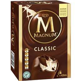 Magnum Ice Cream Classic 4pk