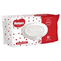 Huggies Essentials Baby Wipes 80 Pack