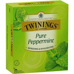 Twinings Pure Peppermint Tea Bags 80pk 160gm