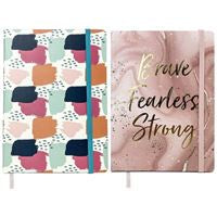 Journal Brave Fearless Strong 133 x 184 mm
