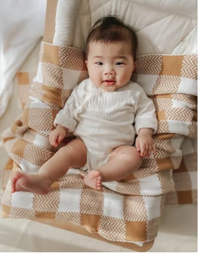 Baby Blanket PopYaTot Knit- Lancaster