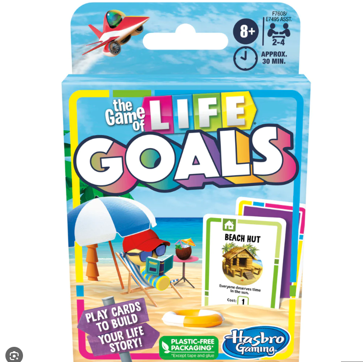 Hasbro Life Goals Card Game