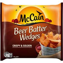 McCain Beer Battered Wedges 750g
