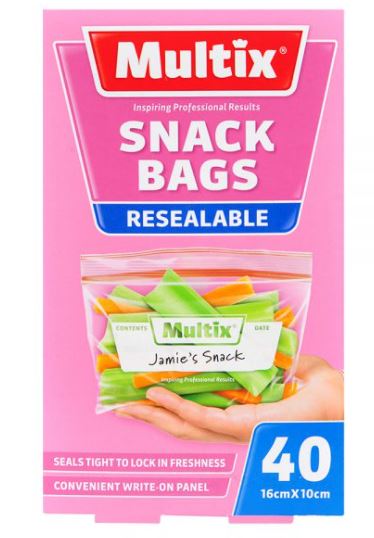 Multix Snack Bags 40pk