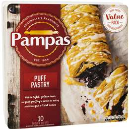 Pampas Puff Pastry 1.6kg 10pk