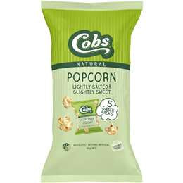 Cobs Popcorn Lightly Salted Slightly Sweet GF 5pk
