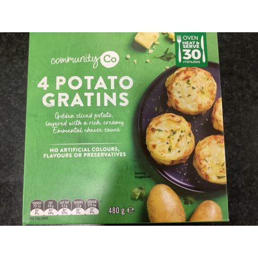 Community Co Potato Gratins 4pk