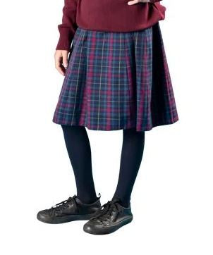 Pleated Skirt Tartan Junior