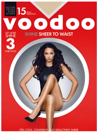 Voodoo 3PR Sheer to Waist Jabou - X-Tall