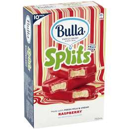Bulla Splits Raspberry 10pk
