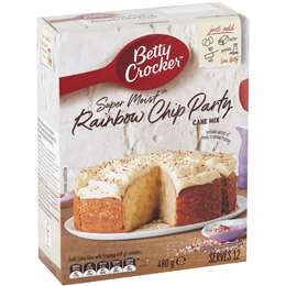 Betty Crocker Cake Mix Rainbow Chip 450g