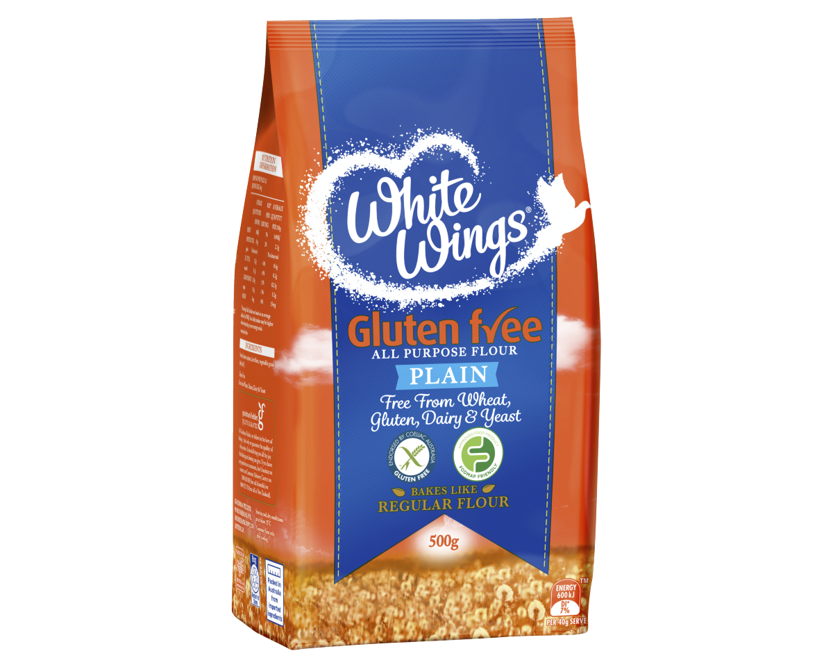 White Wings Plain Flour Gluten Free 500g