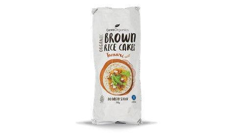Ceres Organic Brown Rice Cakes, Tamari 110g