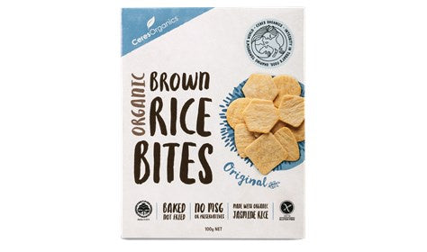 Ceres Organic Rice Bites, Original 100g