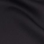 Scarf 100% Silk Ribbed 50 x 50cm - Black