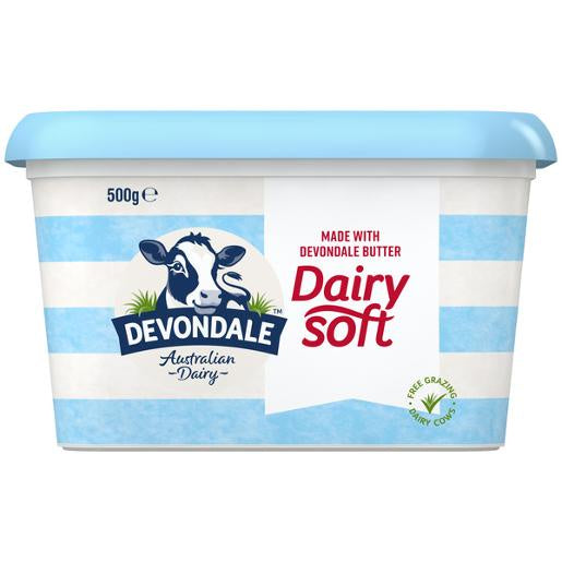 Devondale Dairy Soft Butter 500g