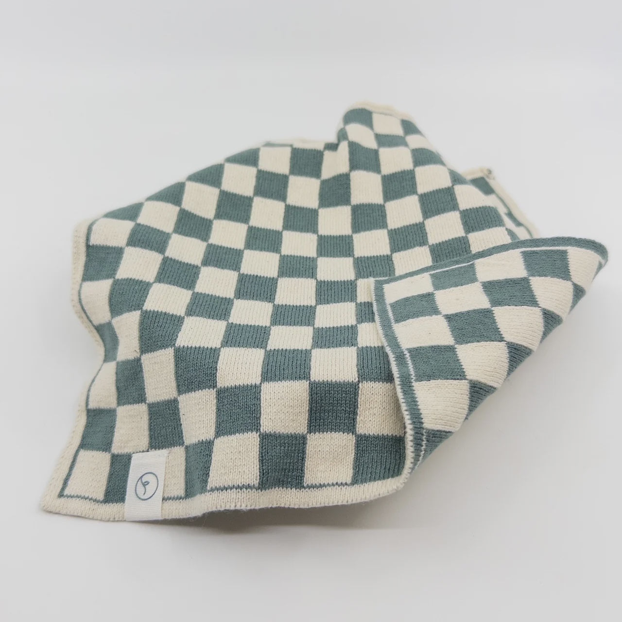 Ecovask Multi Cloth Sea Foam Chequer