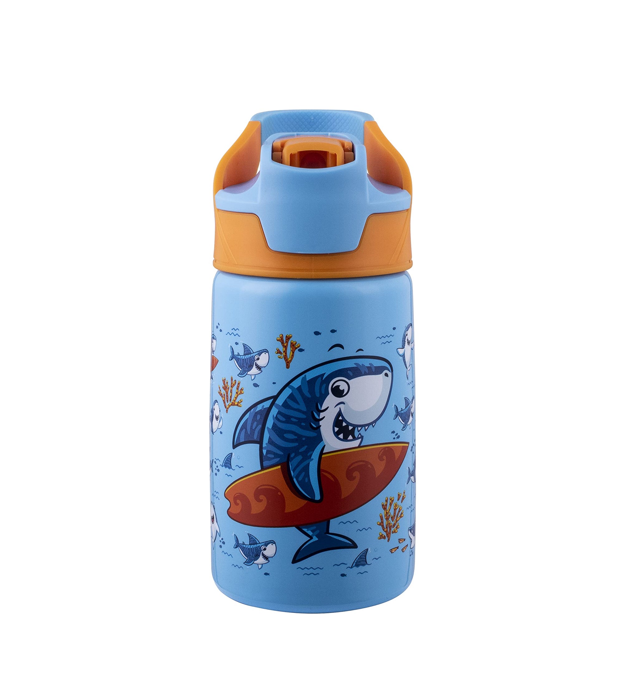 Avanti YumYum Auto Flip Spout Insulated Bottle Shark 375ml