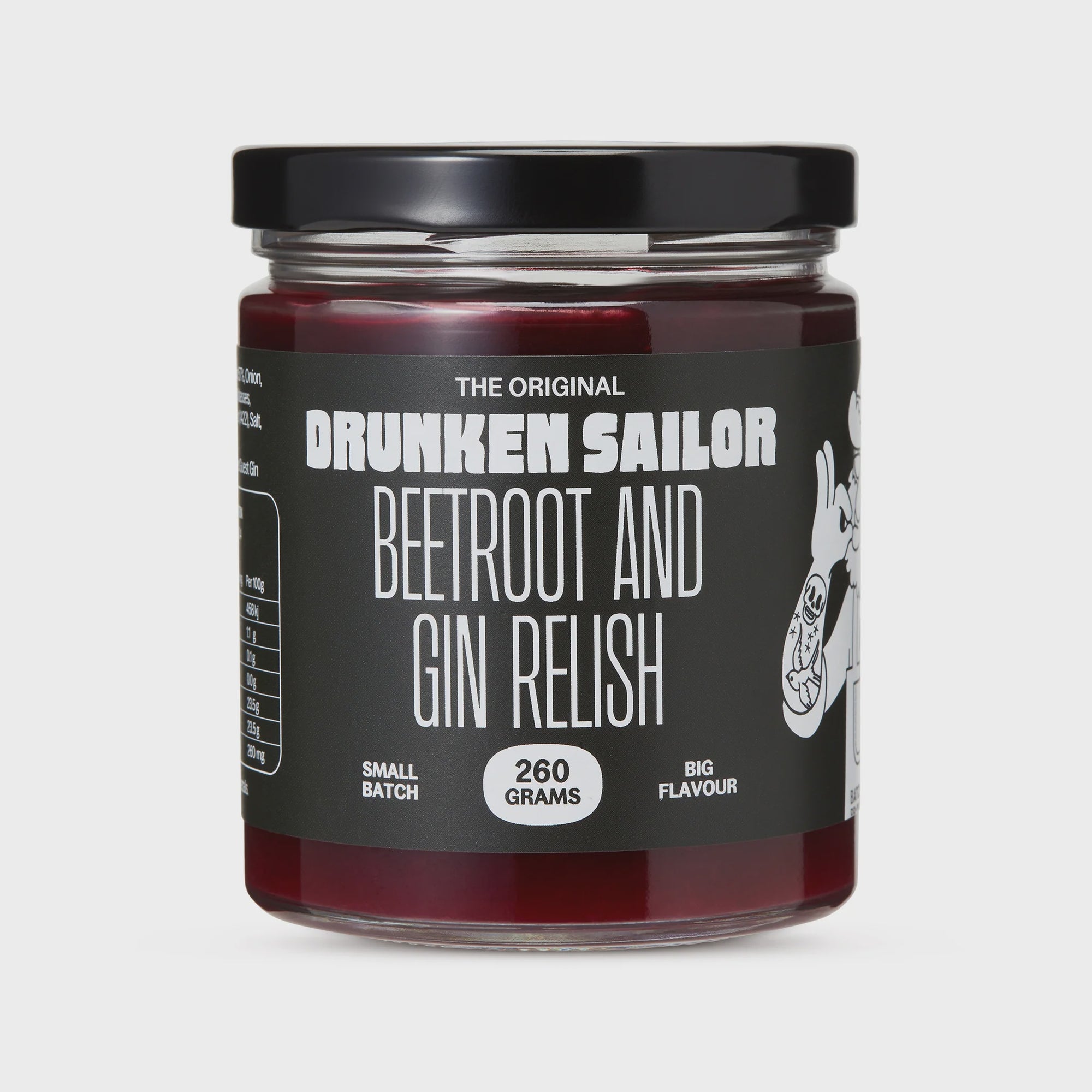 Drunken Sailor Beetroot & Gin Relish 260g
