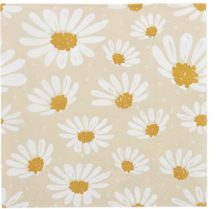 Daisy 33cm Tissue Napkin 20pk