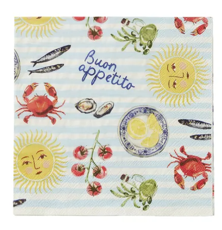 Sicily 33cm Tissue Napkin 20pk