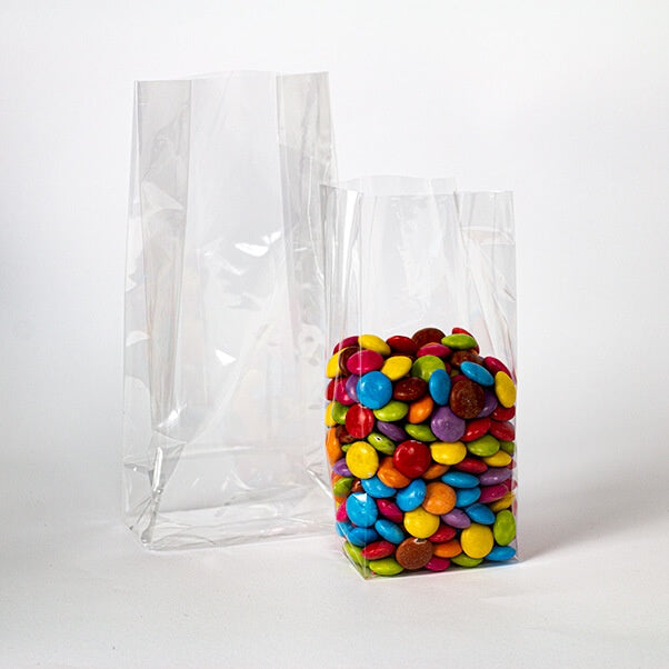 Cello Bags with Gusset 20x10cm