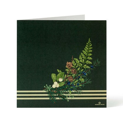 Manor Road Greeting Card Forest Forage (Blank)