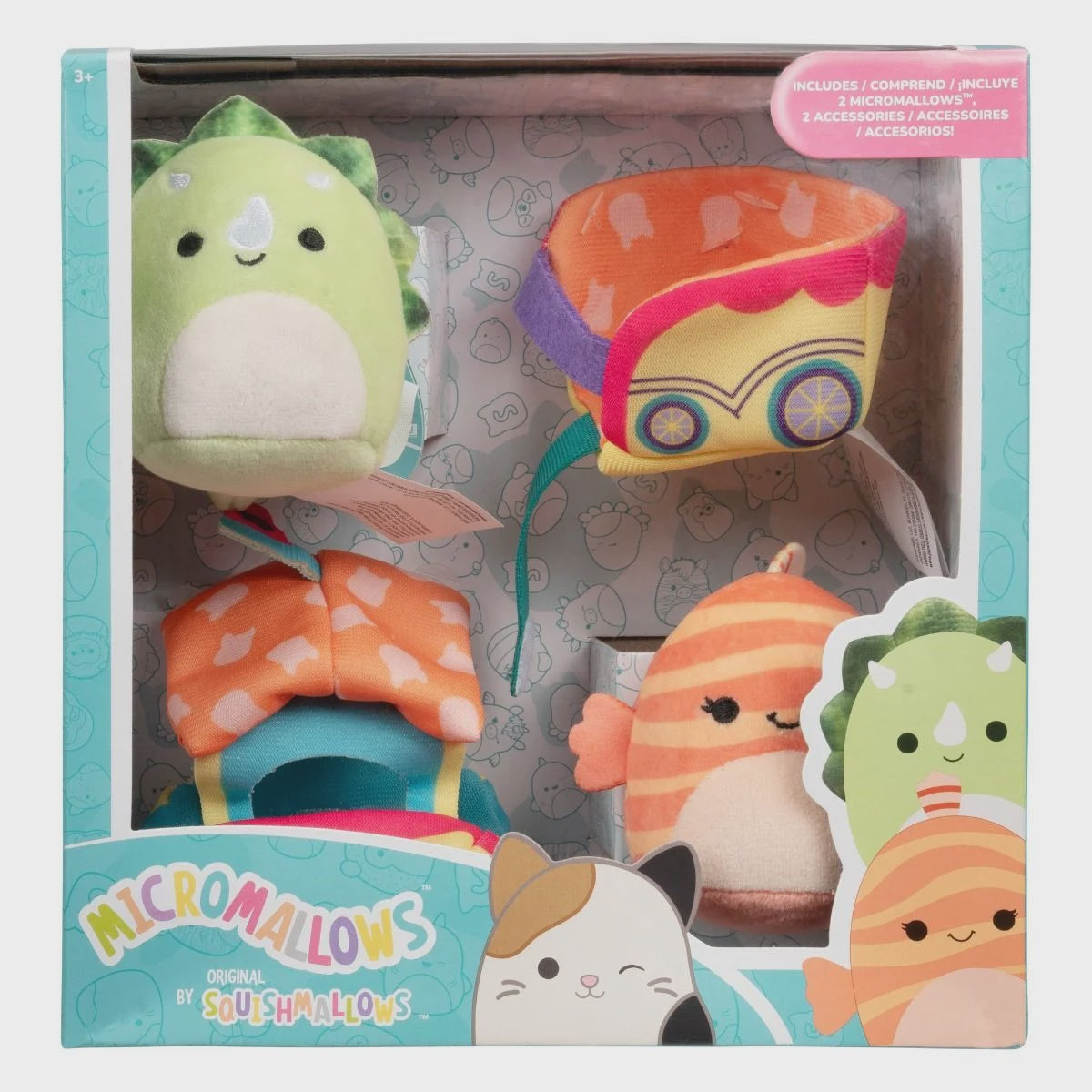 Micromallows Plush Accessory Set Ticket To Ride
