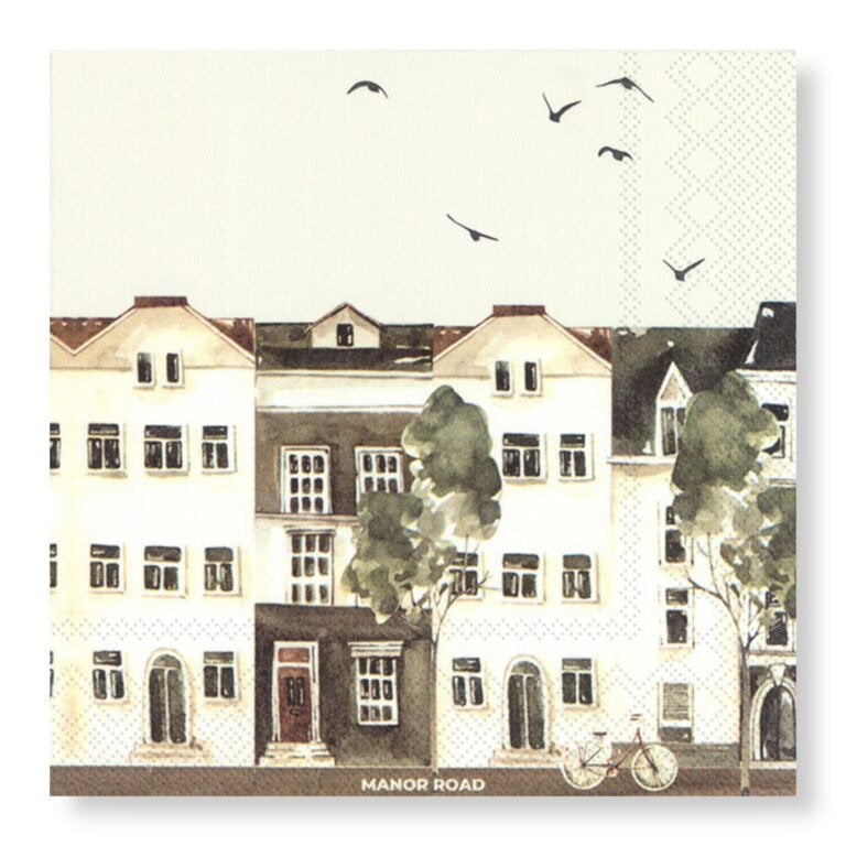 City Life 33cm Tissue Napkin 20pk