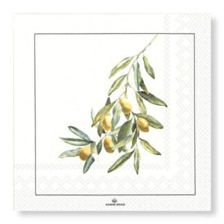 Wild Olives 25cm Tissue Napkin 20pk