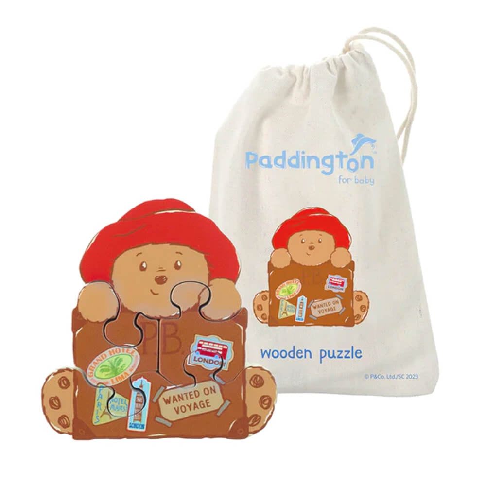 Paddington With Suitcase Wooden Puzzle