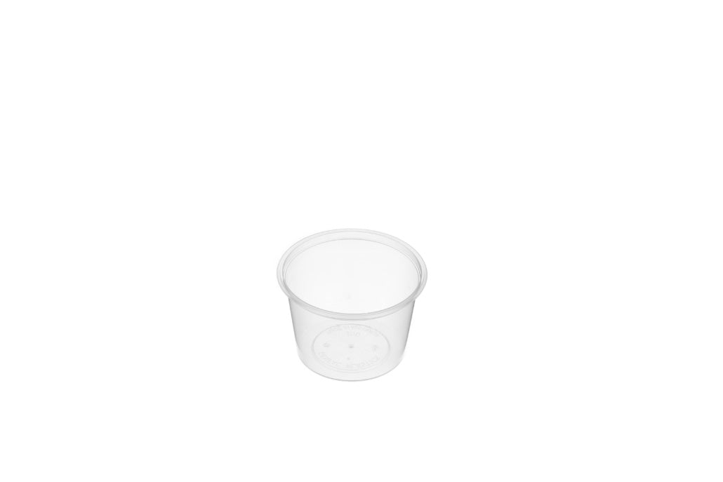 Genfac Round Sauce Containers 100ml 50pk