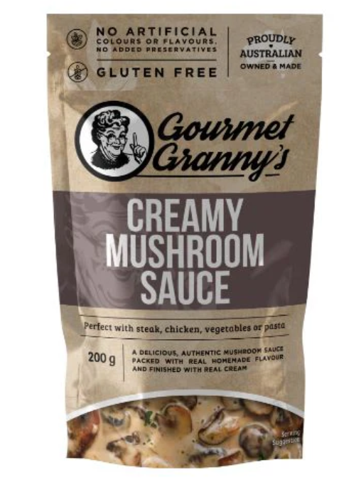 Gourmet Granny's Creamy Mushroom Sauce 200g