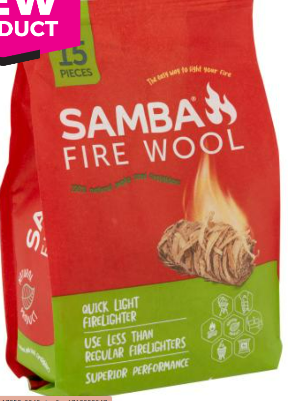 SAMBA FIRE WOOL 15 PACK