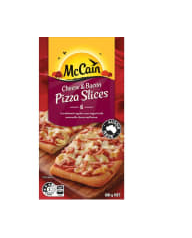 McCain Pizza Slices Cheese & bacon 600g