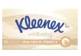 Kleenex Facial Tissue Extra Care Aloe Vera 140 sheets