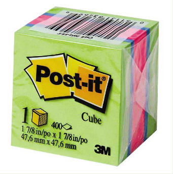 Post It Notes Mini Cube 48x48