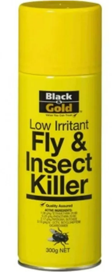 Black & Gold low irritant fly & insect killer 300g