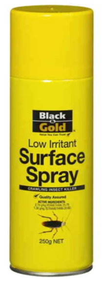 Black & Gold low irritant surface spray 250g