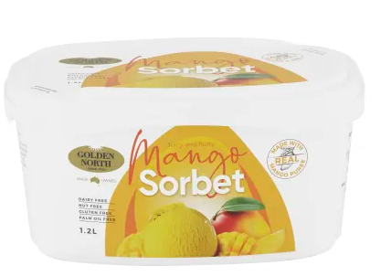 Golden North Mango Sorbet 1.2l
