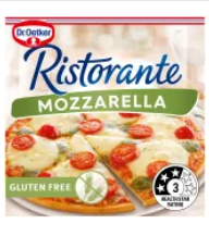 Dr. Oetker Ristorante Pizza Mozzarella GF 370g