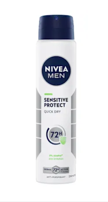 Nivea Deodorant Aerosol Men sensitive protect 250ml