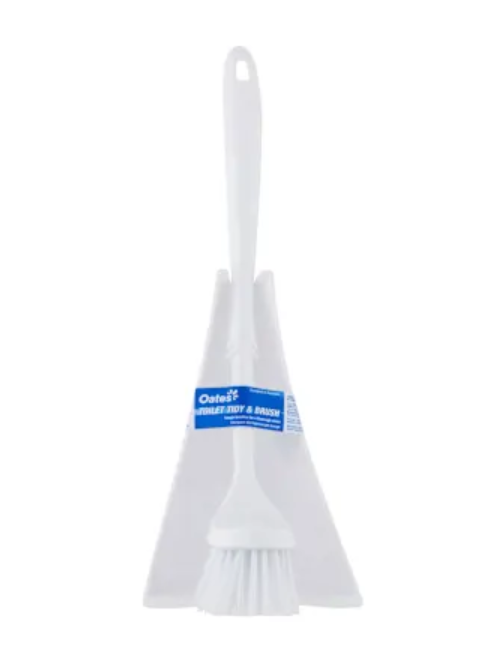 Oates toilet tidy & brush