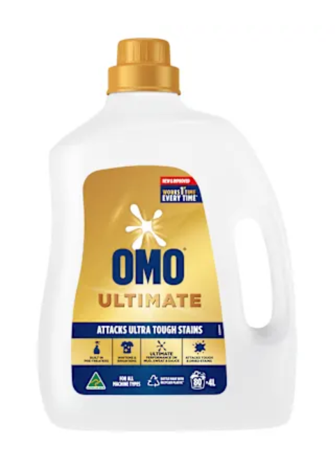 Omo laundry liquid F&T Ultimate 4 l