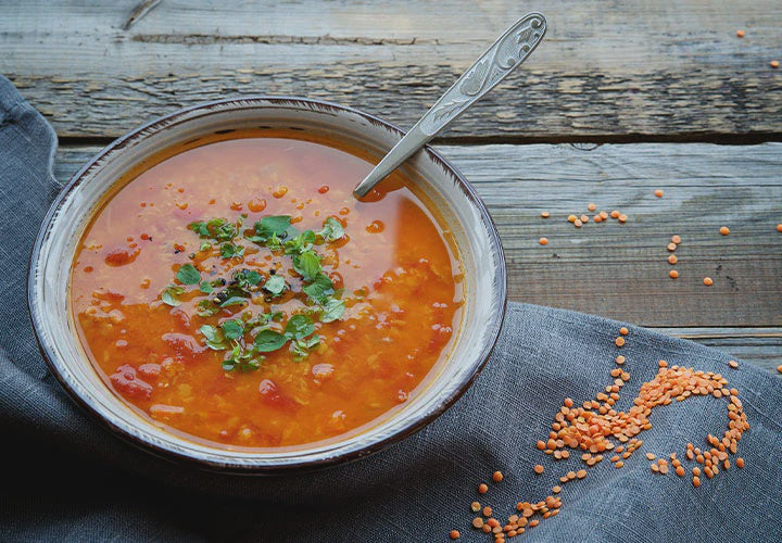 Spiced Moroccan Tomato & Lentil Soup - 400ml