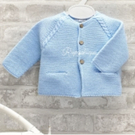 Baby Cardigan - Knitted  Sky 6m RP722942