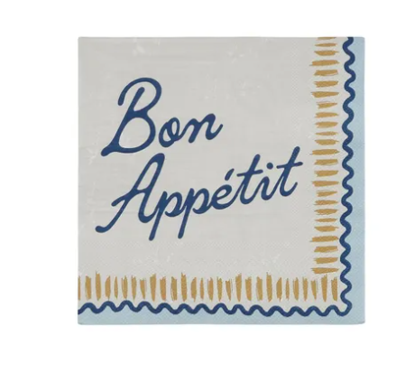 Appetit Blue 33cm Tissue Napkin 20pk