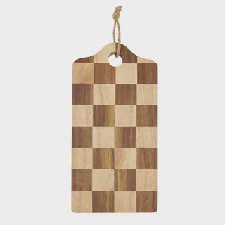 Checkerboard Wood Board 40cm